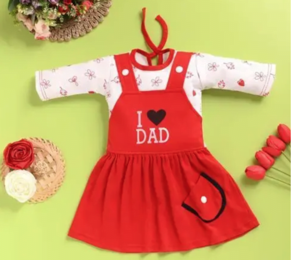 Tinkle Trendy Fashionabel Baby Girls Dresses With Side Ba