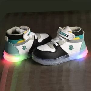 BIRDE
Velcro Sneakers For Boys & Girls  (Black