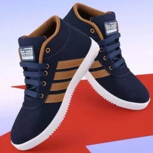 Trendmode
Lace Sneakers For Boys & Girls  (Blue)