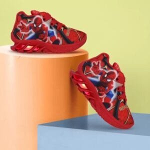 BUNNIES
Lace Walking Shoes For Boys & Girls  (Red)