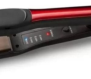 NOVA Temperature Control Professional NHS-982/00 Hair Straightener  (Black/Red)