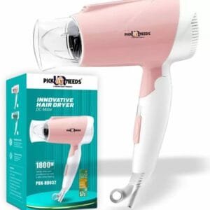 Pick Ur Needs Professional Stylish Hair Dryers For Womens And Men Hot And Cold Dryer (1800W) Hair Dryer  (1800 W, Blac