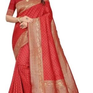 Leelavati
Polka Print Daily Wear Georgette Saree  (Dark Blue, White)
Special price