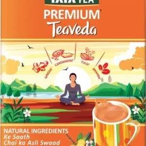Tata Tea Premium Teaveda Tulsi, Cardamom, Ginger Black Tea Box  (500 g)
