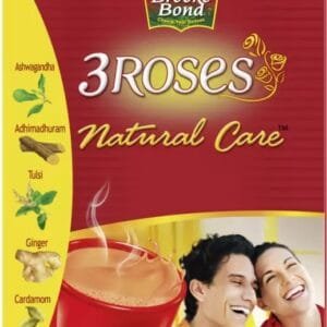 3 Roses Tulsi, Ginger, Cardamom Tea Box (Flavored Tea)  (250 g)