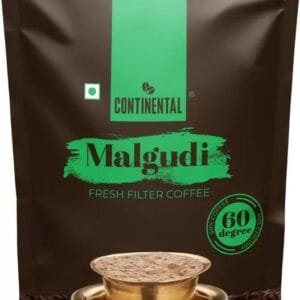 CONTINENTAL Malgudi 60 Degree Pouch Filter Coffee  (500 g, Chicory Flavoured)