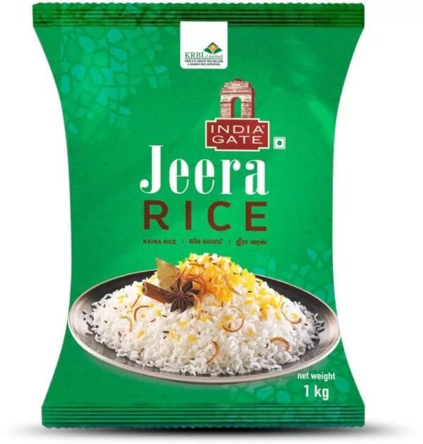 INDIA GATE Jeera Samba Rice (Biriyani Arisi)  (1 kg)