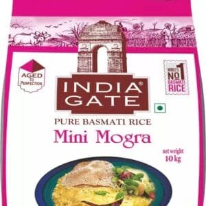 INDIA GATE Mini Mogra Basmati Rice (Basmathi Arisi)  (10 kg)