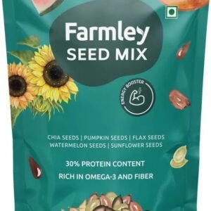 Farmley Seed Mix Protein Rich Snacks Sunflower Seeds, Pumpkin Seeds, Watermelon Seeds, Brown Flax Seeds, Chia Seeds (sooryagaandhi vidhaigal)  (200 g)
