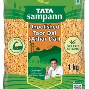 Tata Sampann Yellow Toor/Arhar Dal (Thuvaram parupu) (Split)  (1 kg)