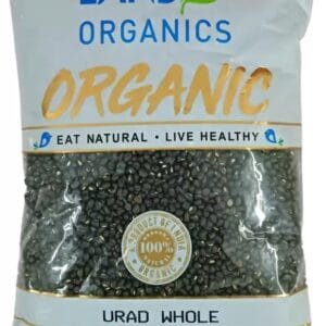 Natureland Organics Urad Dal (Ulundhu paruppu) (Whole)  (1 kg)