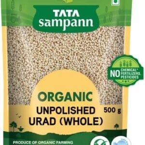 Tata Sampann Urad Dal (Ulundhu paruppu) (Whole)  (500 g)