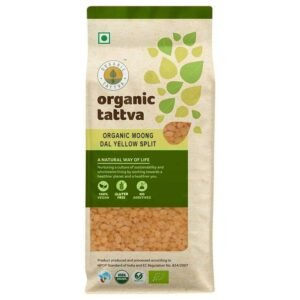 Organic Tattva Moong Dal (Pacha payaru)  (1 kg)