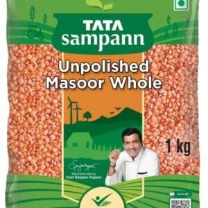 Tata Sampann Red Masoor Dal (Whole)  (1 kg)