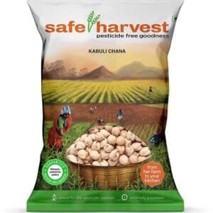 safe harvest Kabuli Chana (Vella Sundal) (Whole) (Pesticide Free)  (500 g)