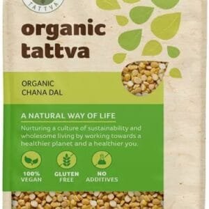 Organic Tattva Chana Dal (Kadalai paruppu) (Split)  (500 g)