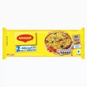Maggi 2-Minute Masala Noodles, Easy to Make Instant Noodles Vegetarian  (420 g)