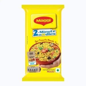 Maggi 2-Minute Masala, Easy to Make Instant Noodles Vegetarian??(140 g)