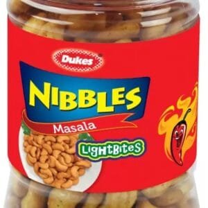 Dukes Nibbles Masala Crackers Salted Biscuit (uppu biscuit)  (150 g)