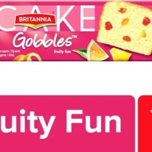 BRITANNIA Gobbles Bar Fruity Fun Cake  (110 g)