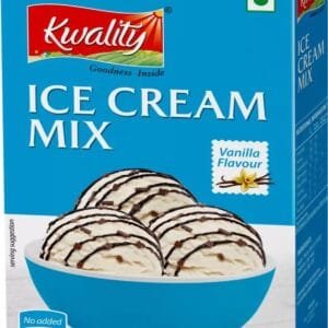 Kwality Vanilla Ice Cream Mix, Easy & Delicious Summer's Best Dessert Mix 100 g