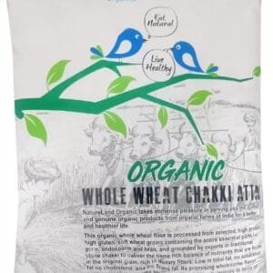 Natureland Organics Whole Wheat Chakki Atta (godhumai maavu)  (5 kg)
