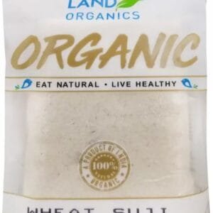 Natureland Organics Wheat Suji (ravai)  (0.5 kg)