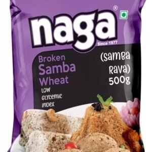 NAGA Broken Samba Wheat (samba ravai)  (0.5 kg)