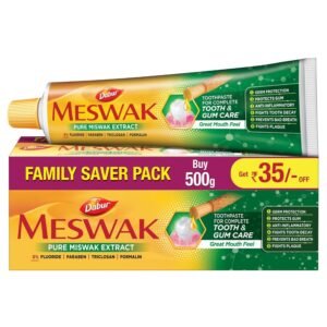 Dabur Meswak Complete Oral Care Toothpaste  (400 g, Pack of 2)