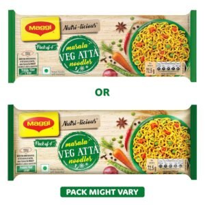 Maggi Nutri licious Veg Atta Masala Instant Noodles Vegetarian  (290 g)
