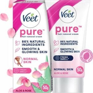 Veet Pure Hair Removal Normal Skin Cream  (50 g)