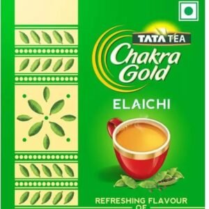 Tata Tea Chakra Gold Elaichi Dust Tea with Refreshing Flavour & Aroma of Real Elaichi Cardamom Black Tea Box  (250 g)