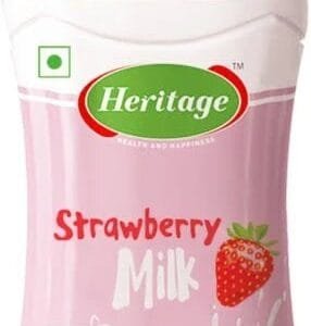 Heritage Sterilized Flavoured Strawberry Milk  (200 ml)