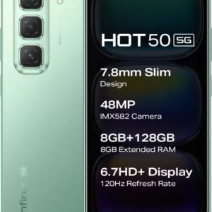 Infinix Hot 50 5G (Vibrant Blue, 128 GB)  (4 GB RAM)